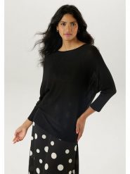 Aniston Sweter w kolorze czarnym rozmiar: 36. Czarne swetry Aniston, bez wzorów, bez ramiączek. Za 52.79 zł.
