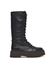 Steve Madden Trzewiki Vroom 11001204 Brązowy ciemny. Brązowe botki Steve Madden, bez wzorów, ze skóry, bez obcasa, na płaskiej podeszwie, bez zapięcia. Za 769.99 zł.