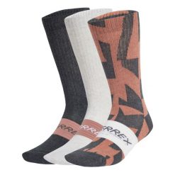 Skarpety Terrex Multi 3 Pack. Białe skarpety Adidas, bez wzorów, z bawełny. Za 89.95 zł.