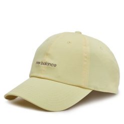 Czapka z daszkiem New Balance. Żółte czapki New Balance, bez wzorów. Za 69.99 zł.