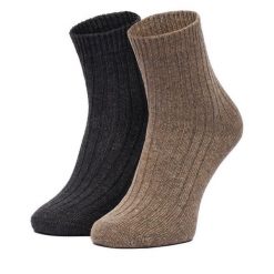 Skarpety długie Nine West. Brązowe skarpety Nine West, bez wzorów. Za 39.99 zł.