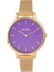 Simplify Zegarek kwarcowy "the 5800" w kolorze złoto-fioletowym rozmiar: onesize. Fioletowe, analogowe zegarki Simplify, metalowe. Za 130.99 zł.