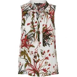 Vero Moda Damska bluzka Simply Easy Visc Sl Bow Top Stamina Snow White (rozmiar S). Białe bluzki Vero Moda, s, bez wzorów, bez kołnierzyka, bez ramiączek. W wyprzedaży za 40.00 zł.