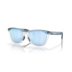 Polaryzacyjne okulary przeciwsłoneczne szklane Oakley Frogskins™ Range Prizm. Niebieskie okulary przeciwsłoneczne Oakley, bez wzorów, sportowe. Za 1,370.50 zł.