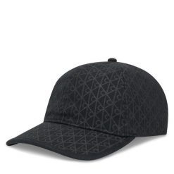 Czapka z daszkiem Calvin Klein. Czarne czapki Calvin Klein, bez wzorów. Za 189.99 zł.