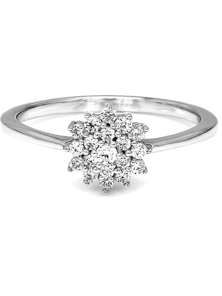 Diamant Vendôme Złoty pierścionek z diamentami rozmiar: 57. Szare pierścionki Diamant Vendöme, z diamentem, złote. Za 2,174.99 zł.