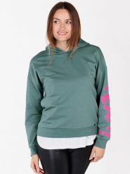 KEY LARGO Bluza "Yeah" w kolorze zielonym rozmiar: L. Zielone bluzy KEY LARGO, l, bez wzorów, z kapturem. Za 118.56 zł.