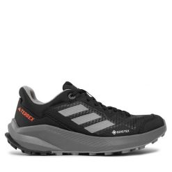 Buty do biegania adidas. Czarne obuwie sportowe Adidas, z gore-texu, bez zapięcia, do biegania, Adidas Terrex, gore-tex. Za 389.99 zł.