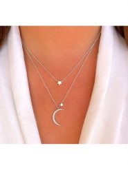 Eclat d'Argent Srebrny naszyjnik z elementami ozdobnymi - dł. 39 cm rozmiar: onesize. Szare naszyjniki Eclat d'Argent, z cyrkonią, srebrne. Za 160.96 zł.