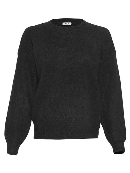 MOSS COPENHAGEN Sweter "Festina Hope" w kolorze czarnym rozmiar: S/M. Czarne swetry Moss Copenhagen, m, bez wzorów, z poliamidu, bez ramiączek. Za 126.75 zł.