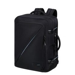 Plecak podróżny do samolotu American Tourister Take2cabin L - black. Czarne plecaki American Tourister, bez wzorów. Za 335.99 zł.