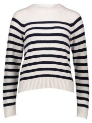 GAP Sweter w kolorze biało-czarnym rozmiar: XL. Białe swetry GAP, xl, bez wzorów, z bawełny, bez ramiączek. Za 83.62 zł.
