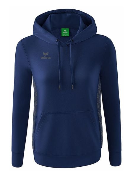 Erima Bluza "Essential Team" w kolorze granatowym rozmiar: 40. Niebieskie bluzy Erima, bez wzorów, z bawełny, z kapturem. Za 139.95 zł.