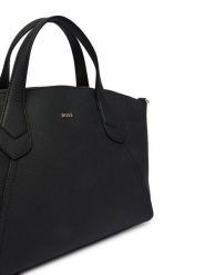 BOSS Torebka Lenah M 50563396 Czarny. Czarne torebki klasyczne Boss, bez wzorów, ze skóry, bez dodatków. Za 1,449.00 zł.