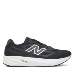 Buty do biegania New Balance. Czarne obuwie sportowe New Balance, bez zapięcia, do biegania. Za 489.99 zł.