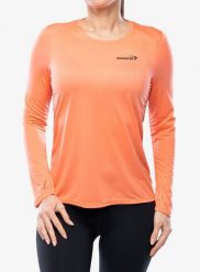 Bluza do biegania damska Inov-8 Performance Long Sleeve. Brązowe bluzy Inov-8, xs, bez wzorów, z materiału, bez kaptura. Za 98.99 zł.