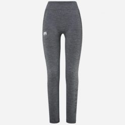 Legginsy termoaktywne damska MILLET Drynamic Warm Tight W merino. Szare legginsy Millet, na zimę, l, bez wzorów, z dzianiny, narciarskie. Za 239.00 zł.