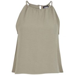 Damski tank top Urban Classics Structured. Zielone topy Urban Classics, bez wzorów, bez kołnierzyka, bez ramiączek. Za 175.50 zł.