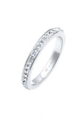 Elli Bandring damski z kryształami w srebra próby 925 Pierścionki 1 ct Damski. Białe pierścionki Elli, srebrne. Za 238.99 zł.