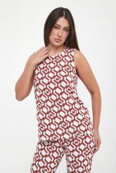 Bluzka damska plażowa Pelota MAX MARA BEACHWEAR. Bluzki Max Mara Beachwear, s, bez wzorów, bez kołnierzyka, bez ramiączek. Za 589.00 zł.