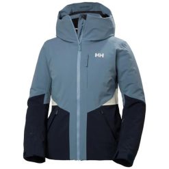 Damska kurtka narciarska Helly Hansen Kvitfjell Race. Niebieskie kurtki narciarskie Helly Hansen, bez wzorów, z kapturem, narciarskie. Za 2,490.50 zł.