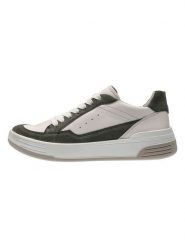 Ara Shoes Skórzane sneakersy w kolorze kremowo-oliwkowym rozmiar: 40. Brązowe trampki Ara Shoes, bez wzorów, bez zapięcia. Za 303.45 zł.