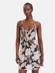 Billabong Sukienka letnia True Desire 24B131510 Fioletowy Regular Fit. Fioletowe sukienki Billabong, na lato, xs, bez wzorów, z bawełny, bez kołnierzyka, bez ramiączek. Za 269.99 zł.