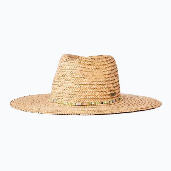 Kapelusz damski Rip Curl Premium Surf Straw Panama. Brązowe kapelusze Rip Curl, bez wzorów, z materiału. Za 138.85 zł.