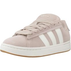 Buty ADIDAS GRAND COURT ALPHA 0 Nago. Brązowe obuwie sportowe Adidas, ze skóry, bez zapięcia, trekkingowe. Za 393.30 zł.