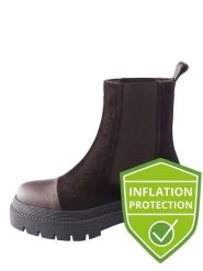 D.Moro Skórzane sztyblety w kolorze ciemnobrązowym rozmiar: 36. Brązowe botki D.Moro, z materiału, bez zapięcia. Za 305.45 zł.