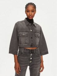 ViCOLO Kurtka jeansowa DS0055 Szary Regular Fit. Szare kurtki ViCOLO, m, bez wzorów, z bawełny, bez kaptura. Za 399.99 zł.