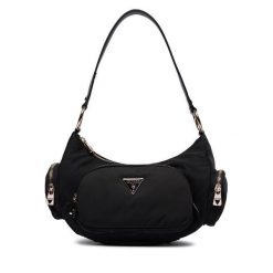 Torebka Guess. Czarne torebki klasyczne Guess, z aplikacjami, bez dodatków. Za 599.99 zł.