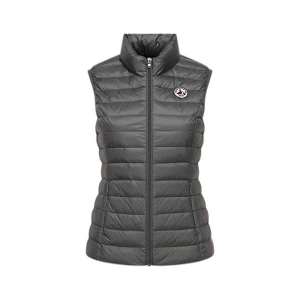 Damska kurtka bez rękawów JOTT Seda. Brązowe kurtki narciarskie jott, bez wzorów, z puchu, bez kaptura, narciarskie. Za 319.99 zł.