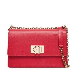 Torebka Furla. Czerwone torebki klasyczne Furla, bez wzorów, bez dodatków. Za 1,609.00 zł.