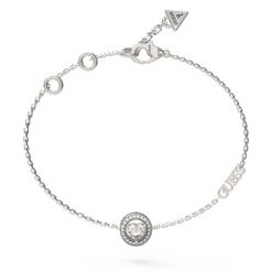 Bransoletka Guess. Szare bransoletki Guess, srebrne. Za 179.99 zł.