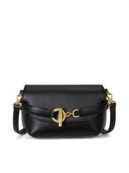 LAUREN RALPH LAUREN Torebka 431P04297001 Czarny. Czarne listonoszki Lauren Ralph Lauren, bez wzorów, ze skóry, bez dodatków. Za 1,299.00 zł.