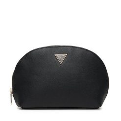 Kosmetyczka Guess. Czarne kufry i kosmetyczki Guess, z aplikacjami, bez dodatków. Za 219.99 zł.