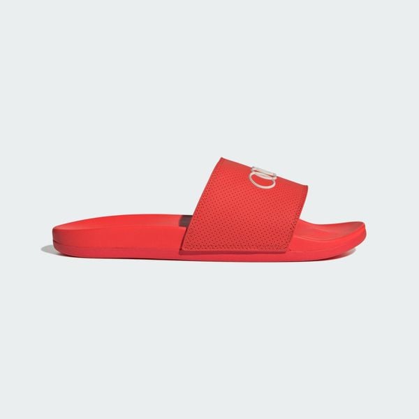 KLAPKI ADILETTE COMFORT AUDI REVOLUT F1 TEAM. Białe klapki Adidas, bez wzorów, z materiału, bez obcasa. Za 239.00 zł.
