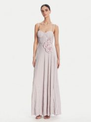 Elisabetta Franchi Sukienka wieczorowa ABR2252E2 544 Fioletowy Regular Fit. Fioletowe sukienki Elisabetta Franchi, bez wzorów, z syntetyku, wizytowe, bez kołnierzyka, bez ramiączek. Za 2,379.00 zł.