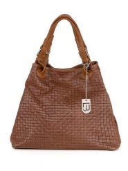 Lucca Baldi Skórzana torebka "Fosdinovo" w kolorze brązowym - 45 x 37 x 15 cm rozmiar: onesize. Brązowe torby na ramię Lucca Baldi, bez wzorów, z materiału, przez ramię, bez dodatków. Za 295.99 zł.