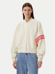 Adidas Bluza Neuclassics JI8523 Beżowy Loose Fit. Brązowe bluzy Adidas, s, bez wzorów, z bawełny, bez kaptura. Za 309.99 zł.