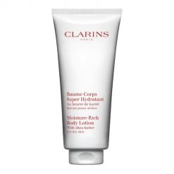 Clarins - Intensywnie Nawilżający Balsam Do Ciała Z Masłem Shea - Baume Corps Super Hydratant 400ml - Dla Kobiet. Balsamy i kremy do ciała CLARINS. Za 265.00 zł.