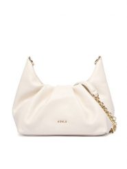 Furla Torebka Delia Mini WE00837 BX2269 CN PNN00 Biały. Białe torebki klasyczne Furla, bez wzorów, ze skóry, bez dodatków. Za 1,179.00 zł.