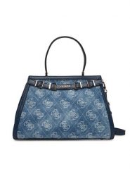Guess Torebka Dovie HWDG99 09060 Niebieski. Niebieskie torebki klasyczne Guess, z aplikacjami, z materiału, bez dodatków. Za 699.99 zł.
