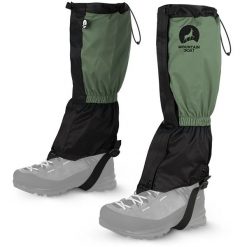 Stuptuty trekkingowe na buty MOUNTAIN GOAT wodoodporne. Czarne trekkingi MOUNTAIN GOAT, z materiału, na fitness i siłownię. Za 64.99 zł.