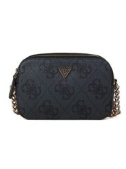 Guess Torebka w kolorze czarnym - 19,5 x 13 x 6,5 cm rozmiar: onesize. Czarne torby na ramię Guess, z aplikacjami, z materiału, na ramię, bez dodatków. Za 347.99 zł.