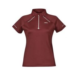 Damskie jeździeckie polo Weatherbeeta Victoria Premium. Brązowe koszulki polo WEATHERBEETA, s, bez wzorów, z elastanu, bez kołnierzyka, bez ramiączek. Za 284.50 zł.
