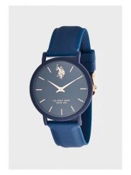 U.S. Polo Assn. Zegarek kwarcowy w kolorze niebieskim rozmiar: onesize. Niebieskie, analogowe zegarki U.S. Polo Assn., sztuczne. Za 128.95 zł.
