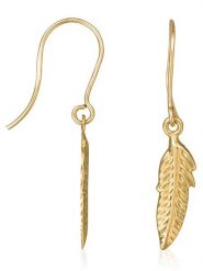 OR ÉCLAT Złote kolczyki "Feuille" rozmiar: onesize. Żółte kolczyki OR ÉCLAT, złote. Za 304.99 zł.