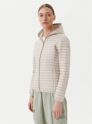 Save The Duck Kurtka przejściowa D33620W IRIS20 Beżowy Regular Fit. Brązowe kurtki Save the duck, bez wzorów, z syntetyku, bez kaptura. Za 449.99 zł.